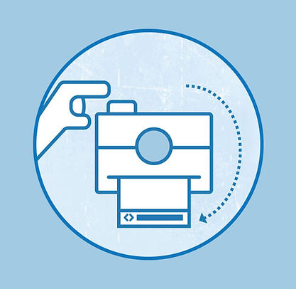 Instant-Foto-Plakat