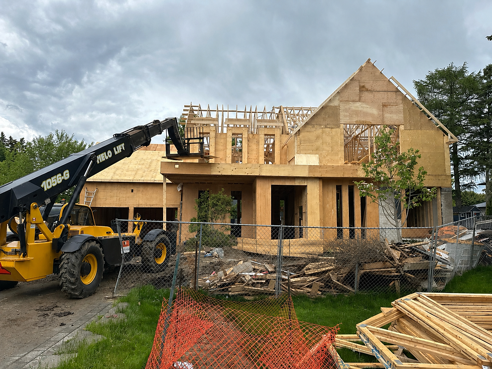 Custom home design featured by Terra CDN Contracting Inc in Ontario