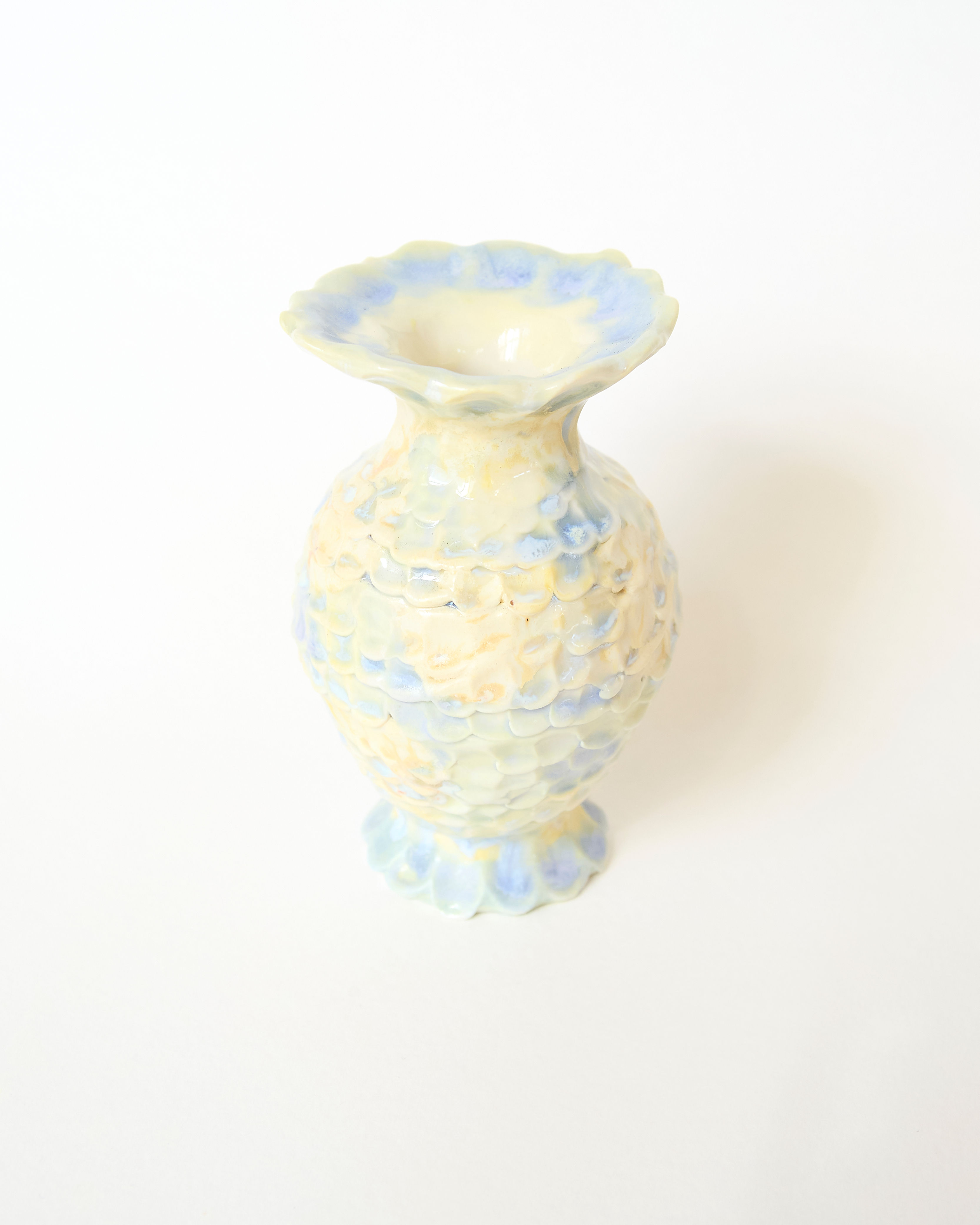 Petit vase Bleu etJaune