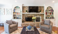 Modern-Traditional Family Room