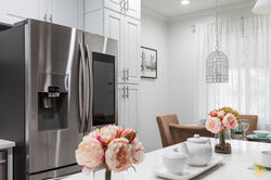 Open White Kitchen & Dining