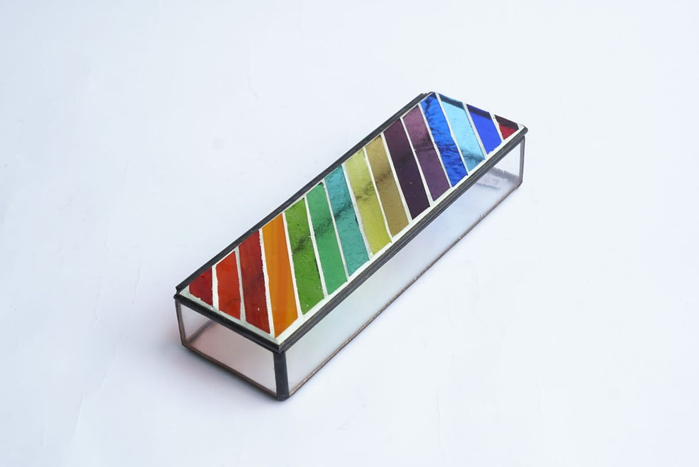 Joyero arco iris