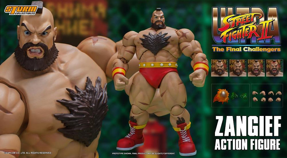 Thumbnail: [Pre-order] Storm Collectibles Ultra Street Fighter II:Zangief 1/12 Scale Figure