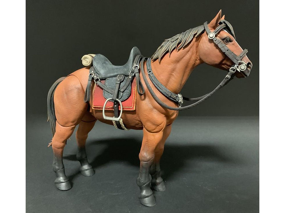 Thumbnail: [BtB order] Mythic Legions: Arethyr Balius (Army of Leodysseus) Horse Figure