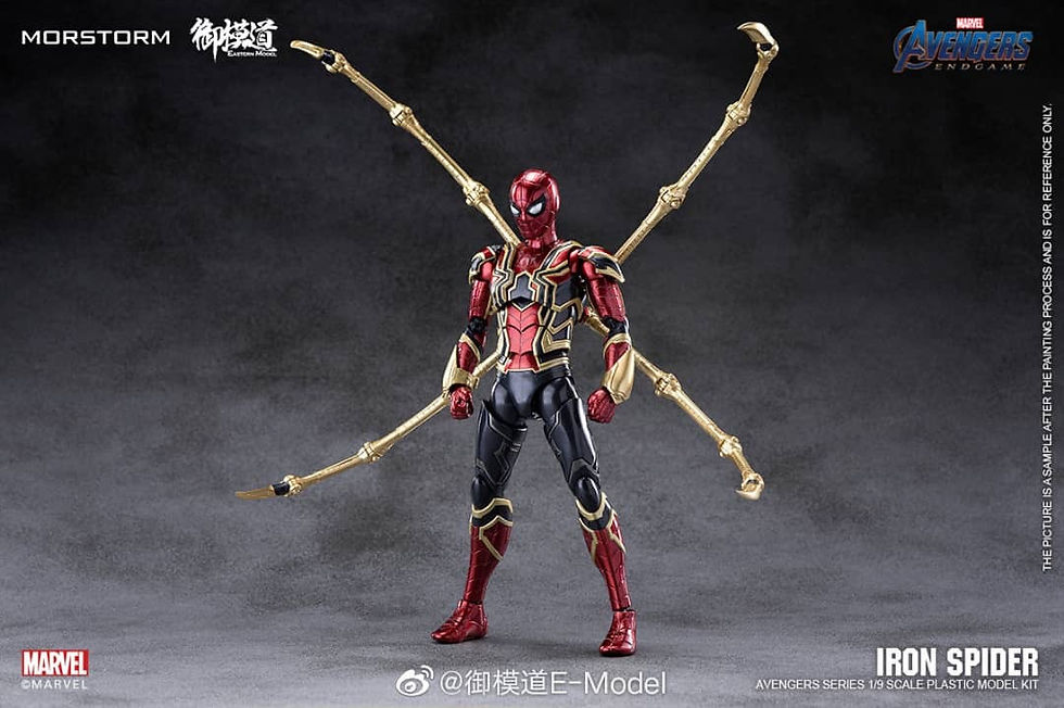 Thumbnail: [Pre-Order] Morstrom x E-Model Marvel Avengers 1/9 scale Iron Spider Deluxe Vers