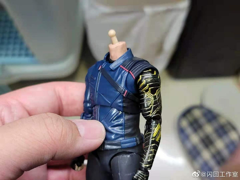 Thumbnail: [BtB Order] Manipple Studio MS017 Winter Soldier 1/12 Scale Head Sculpt