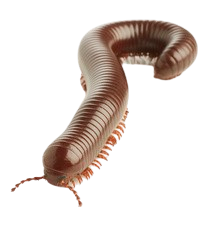 Burmese Beauty Millipede (Spirostreptus sp 'burmese beauty')