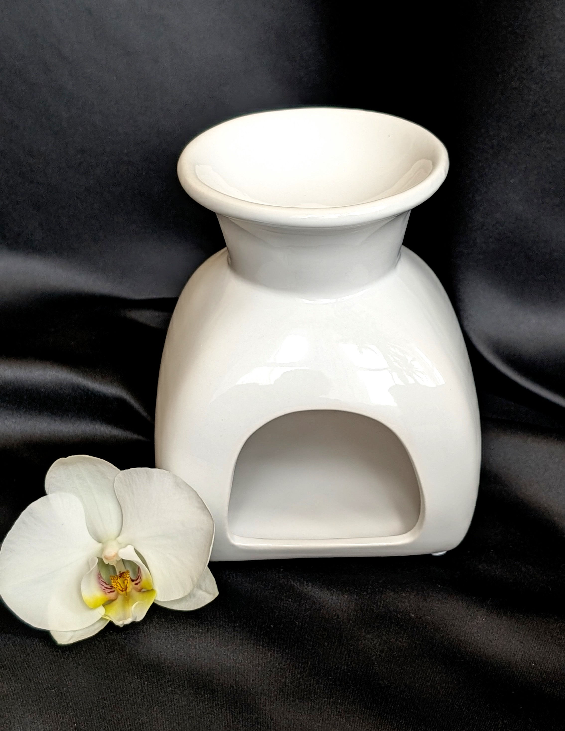 Wax Burner Mia - White