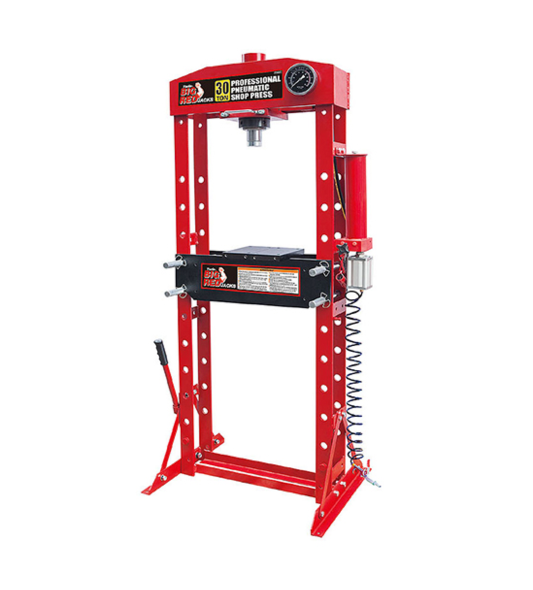 PRENSA HIDRAULICA DE 30 TONELADAS - HEAVY DUTY CON PEDAL