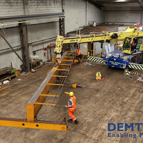 Case Study - Indoor Overhead Crane Removal - Blackburn
