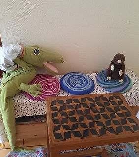 Nachhilfe Raum Sitzecke