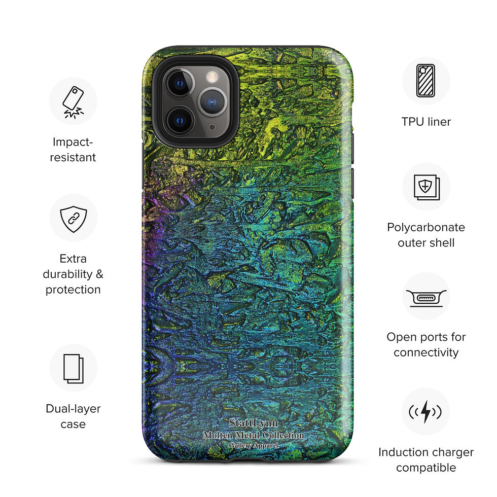 Thumbnail: Tough Case for iPhone® - Molten Metal