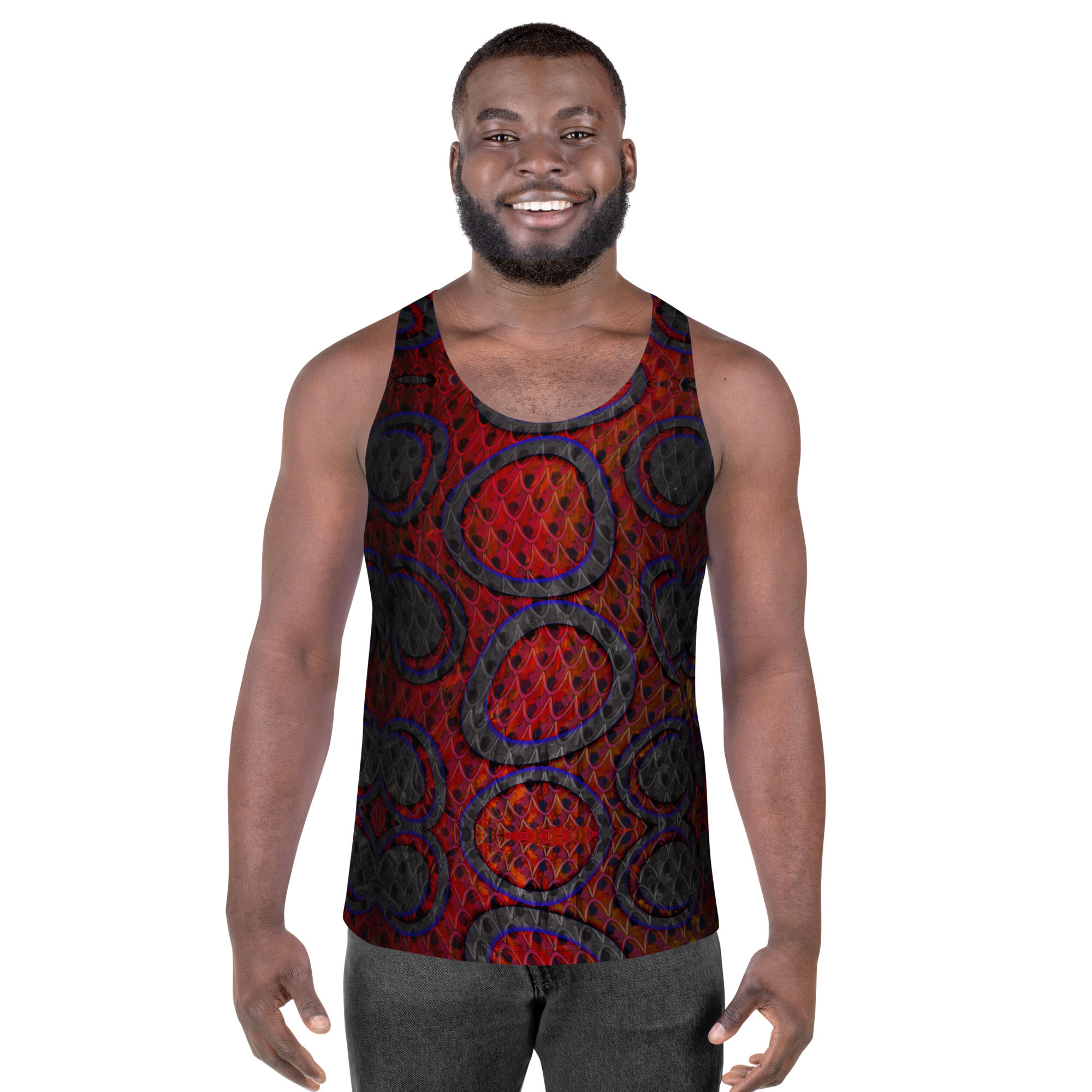 Men's Tank Top - Rainbow Boa