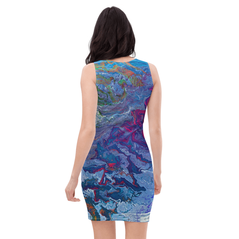 Thumbnail: Bodycon Dress - Crimson Tide