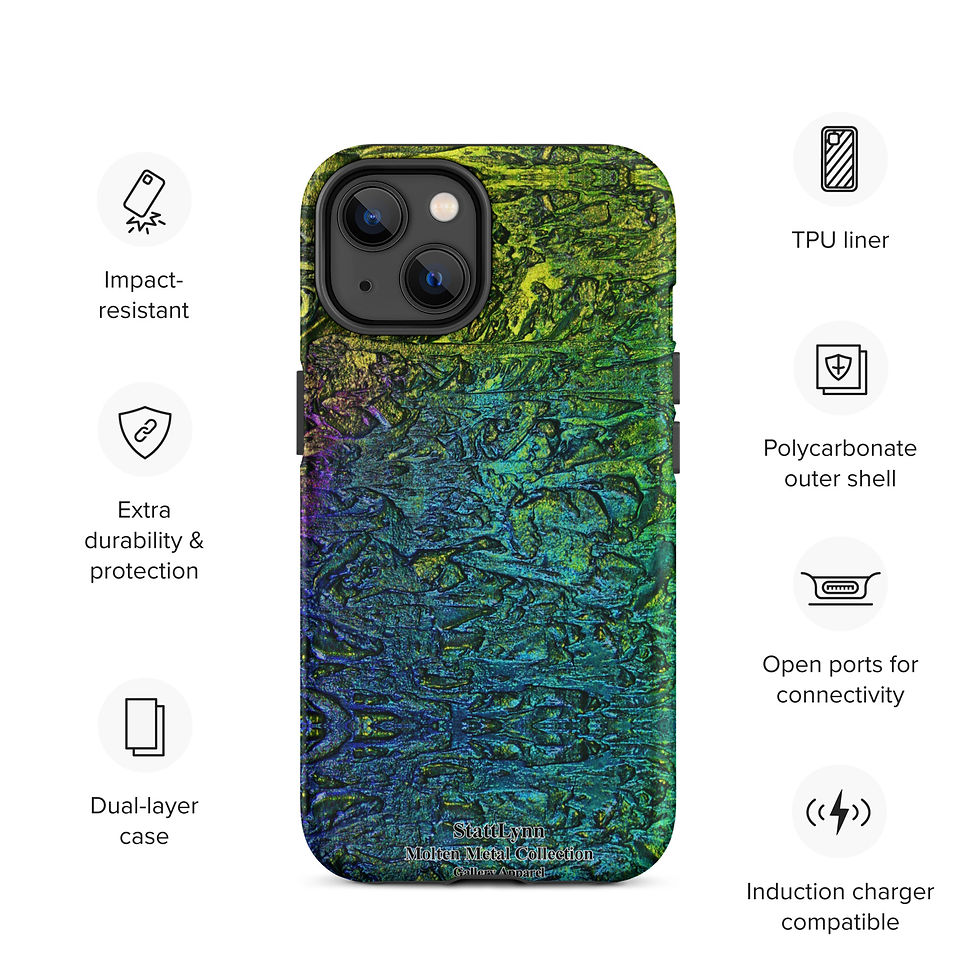 Thumbnail: Tough Case for iPhone® - Molten Metal