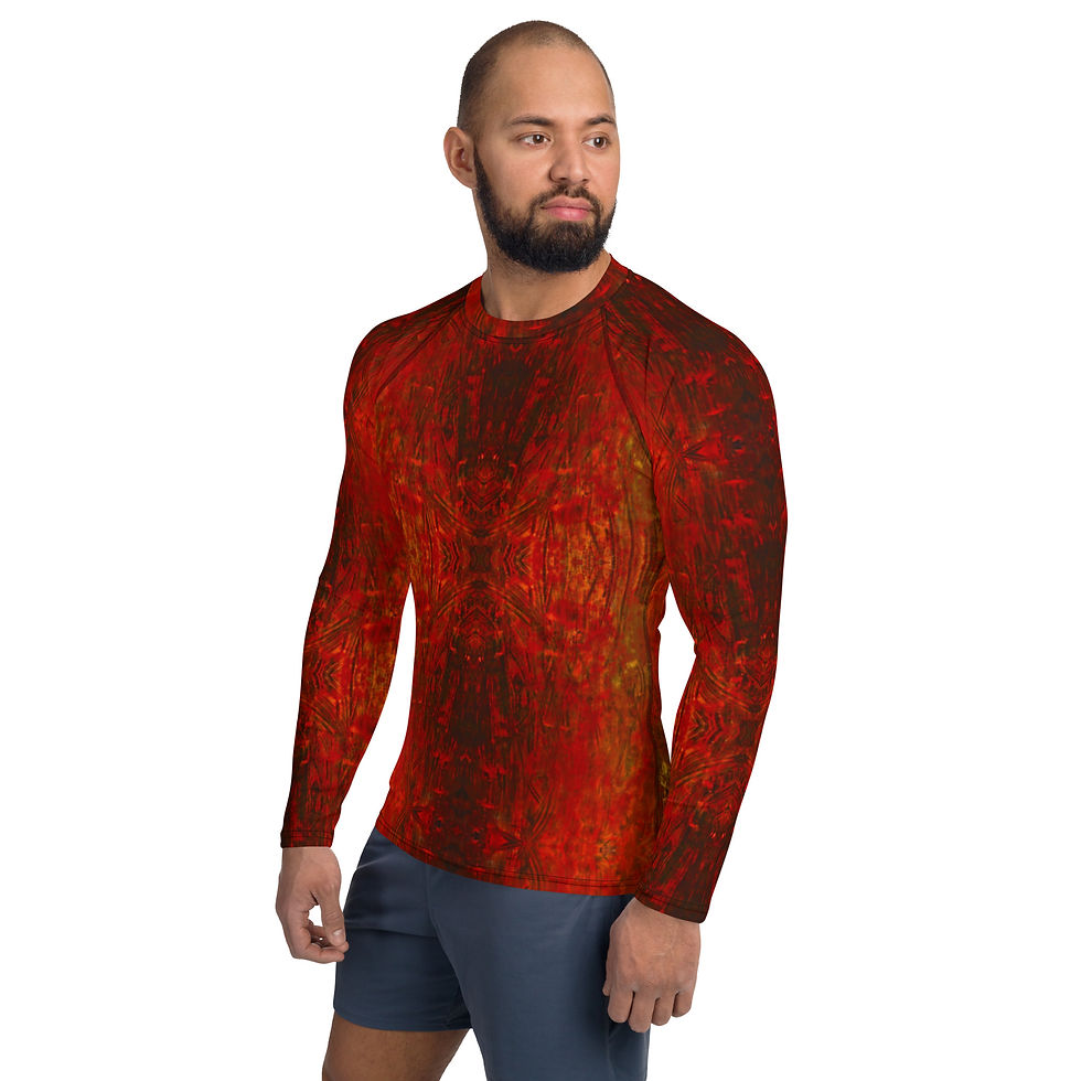 Thumbnail: Men's Rash Guard - Fire