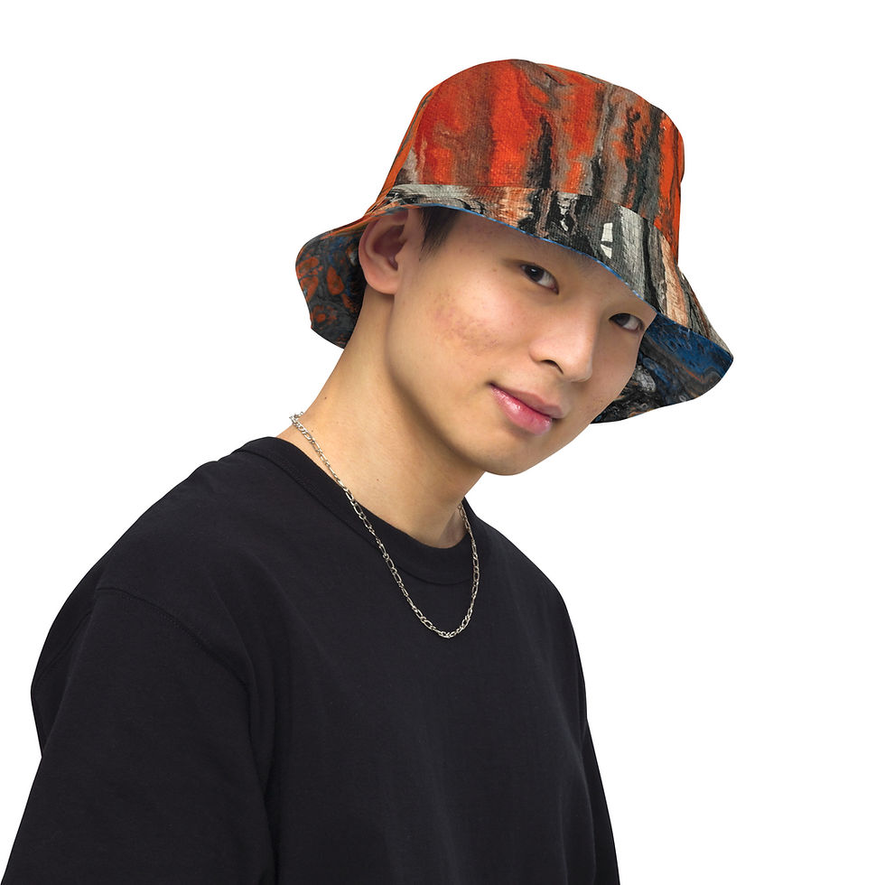Thumbnail: Reversible Bucket Hat - Titan/ Hidden Wolf