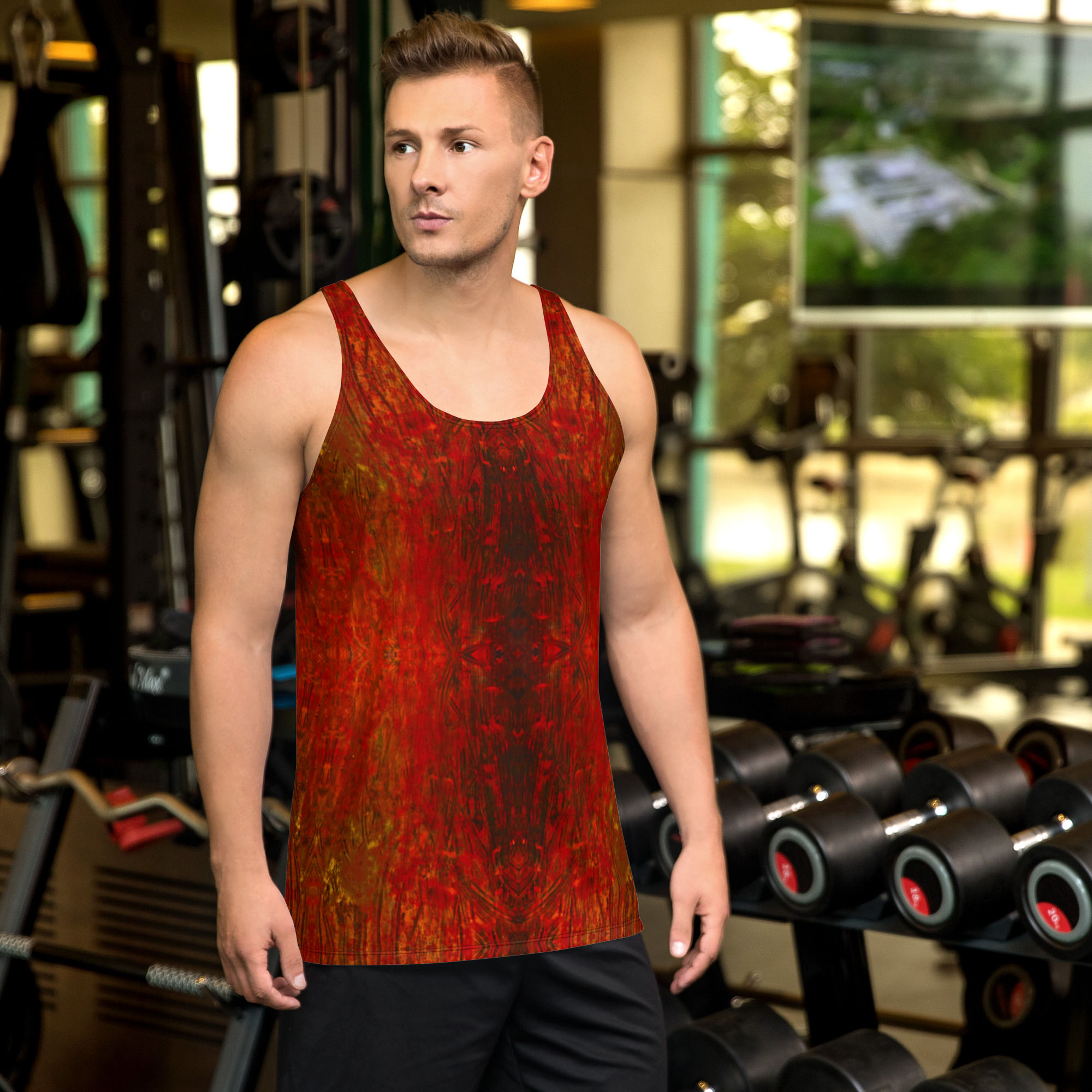 Men's Tank Top - Fire