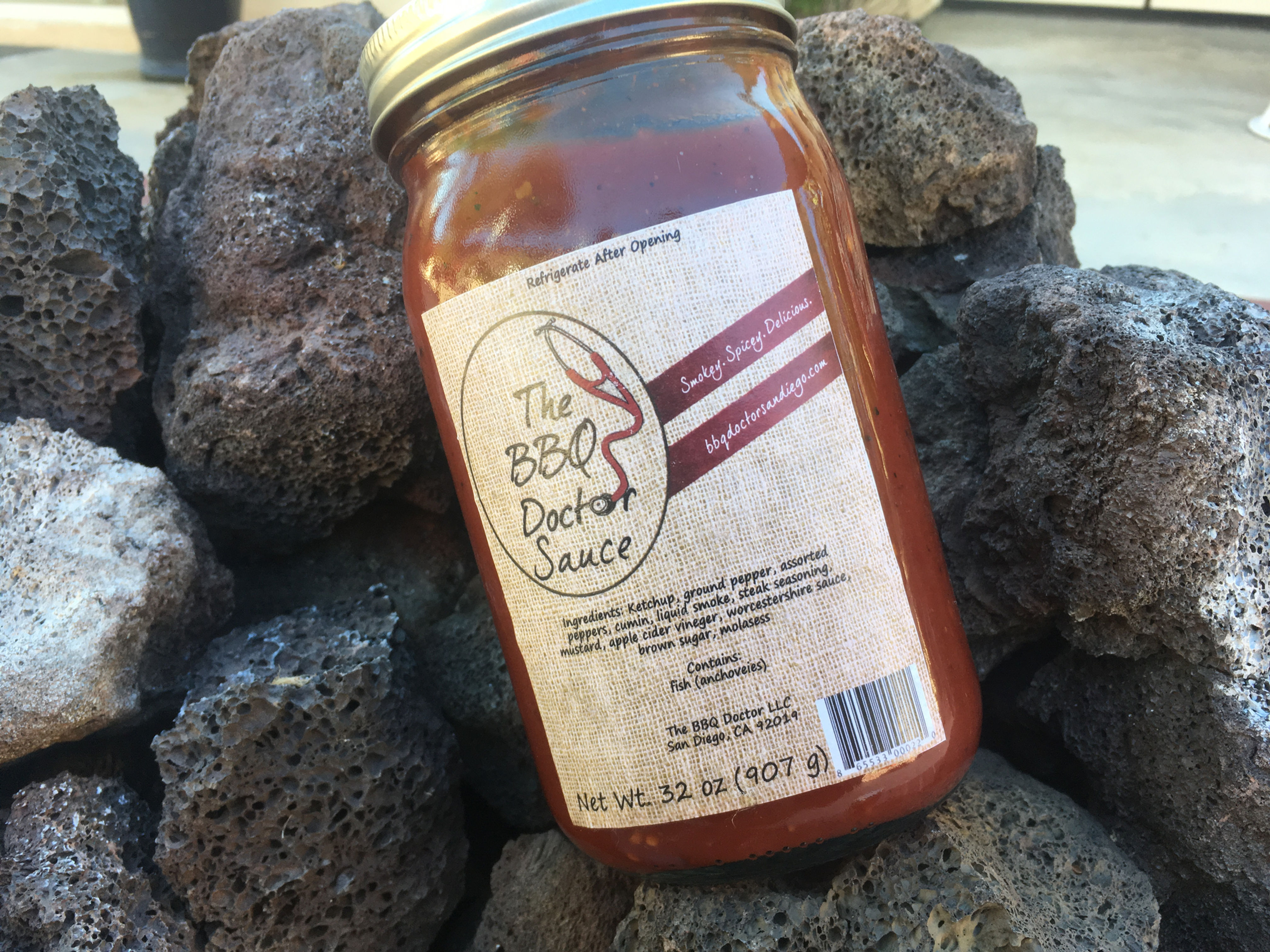 32oz Jar of BBQ Sauce