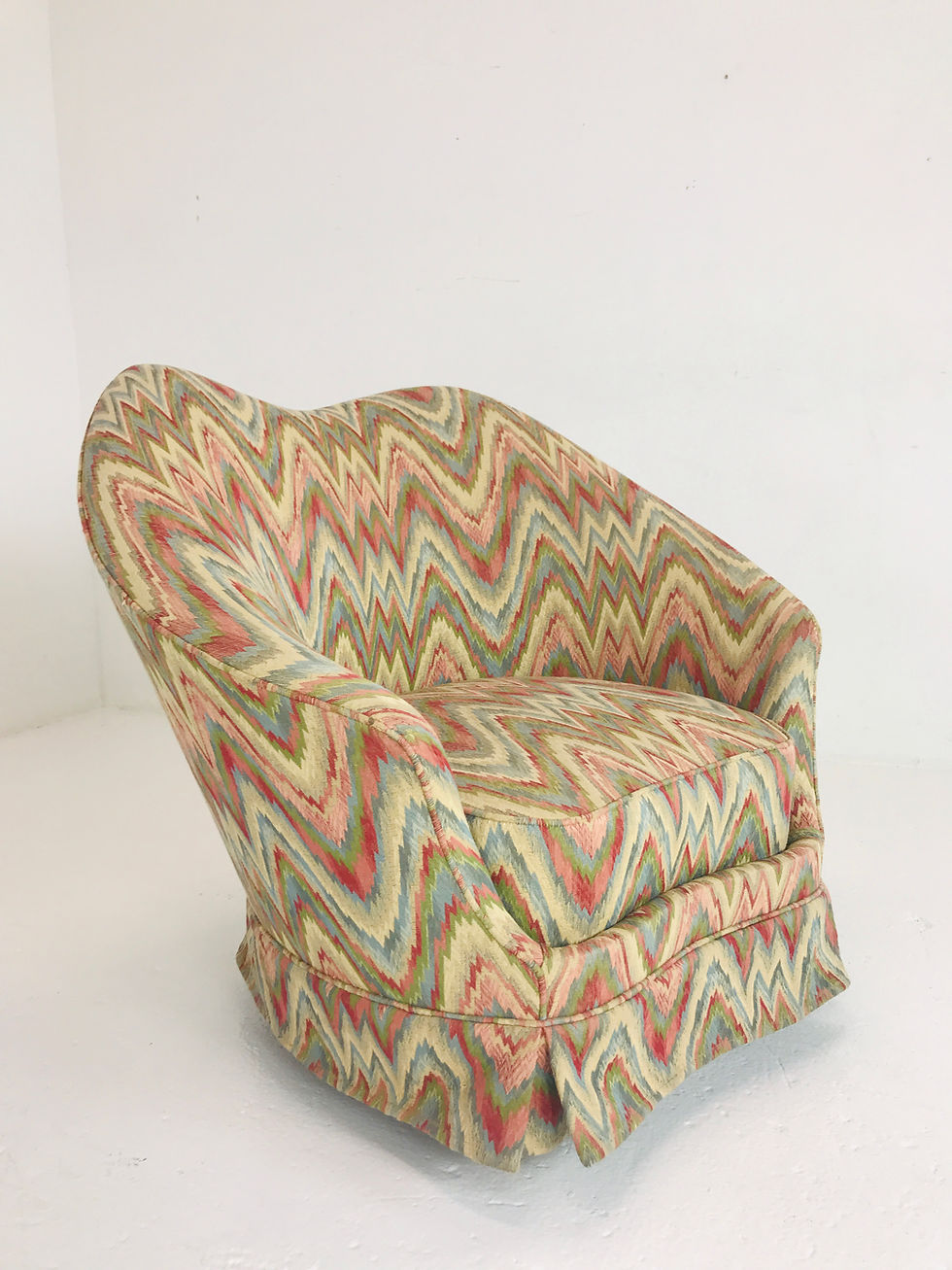 Thumbnail: #4336 Federico Munari Chair in Original Missoni Fabric