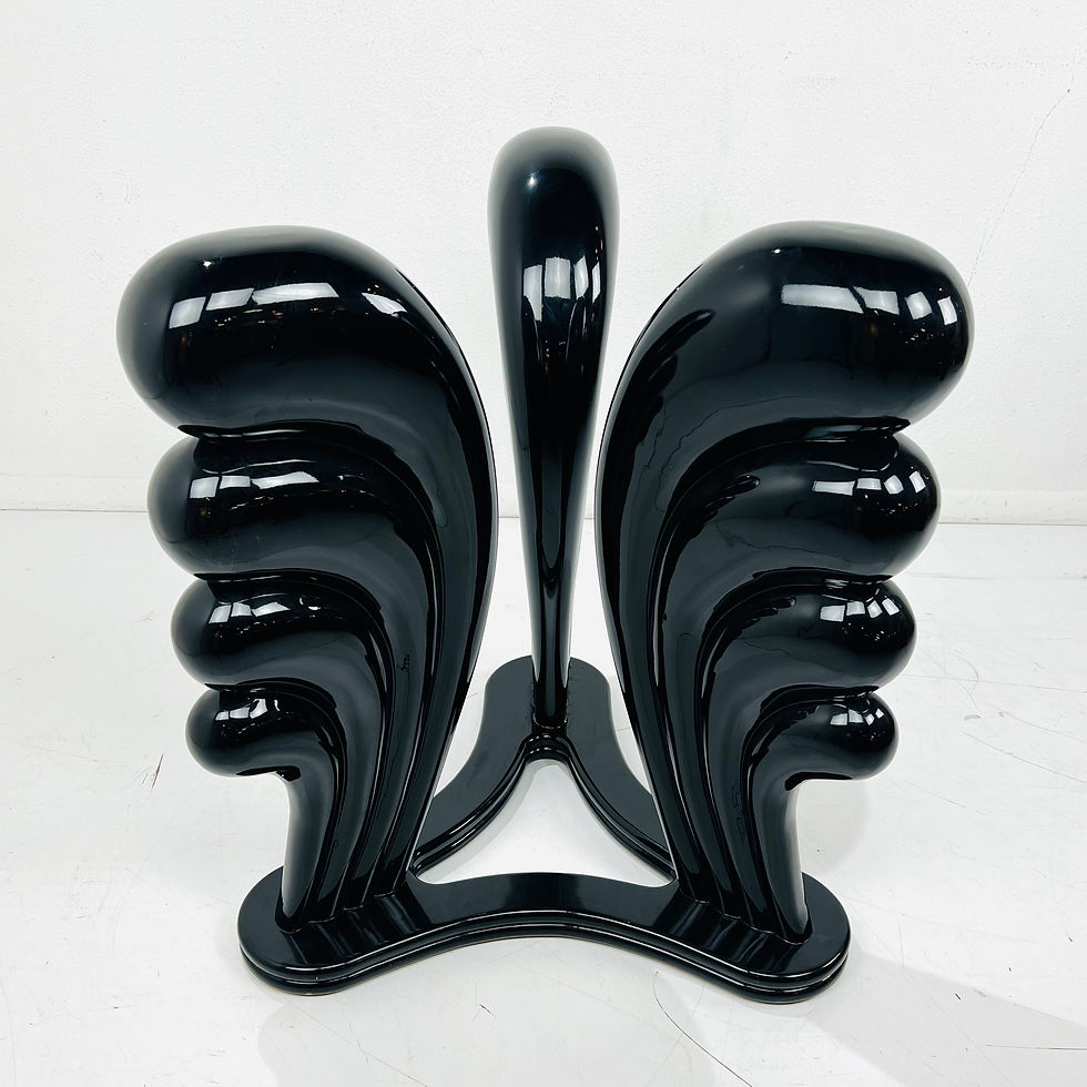 Thumbnail: #1458 Black Lacquer Art Deco Dining Table