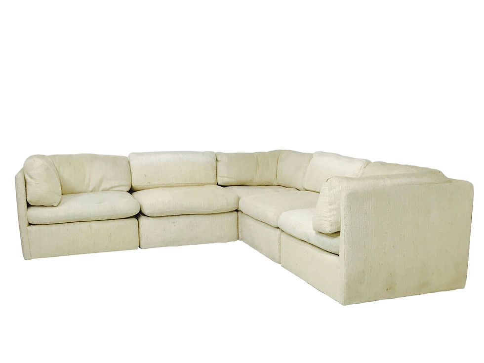Thumbnail: #3072 Milo Baughman Modular Sectional Sofa for Thayer Coggin