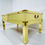 Thumbnail: #1415 Custom Brass Wrapped Campaign Style Display Table