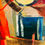 Thumbnail: #1602 "562" Modernist Abstract Oil Painting by Gilberto Del Sol