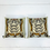 Thumbnail: #1809 Pair of Velvet Tiger Pillows by House of Hackney