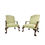 Thumbnail: #1673 Pair of George II Style Mahogany Armchairs by Century Furniture