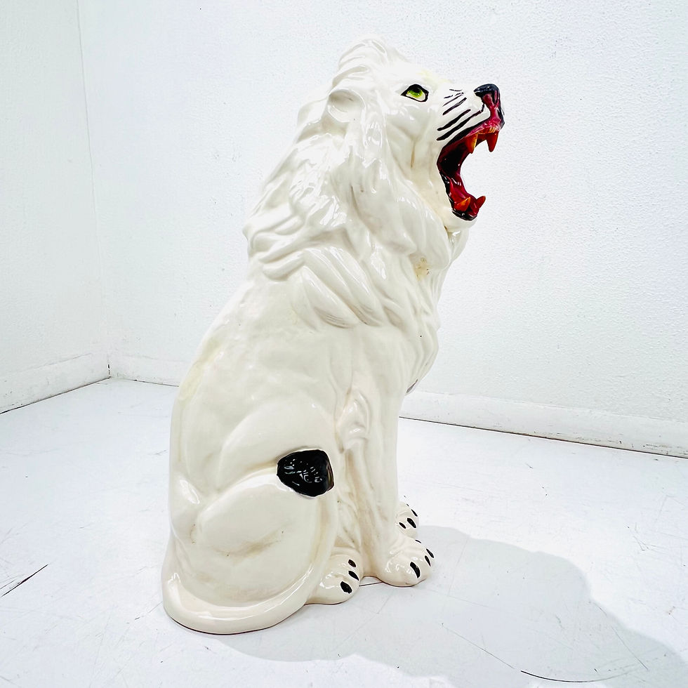 Thumbnail: #996 Vintage Ceramic Lion