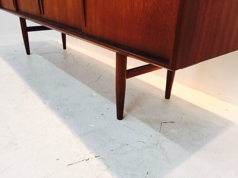 Thumbnail: #2000 Danish Teak Credenza by  Kurt Ostervig