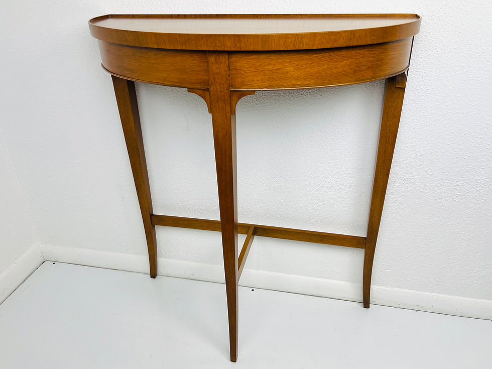 Thumbnail: #1125 Demi-lune Console Table