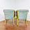 Thumbnail: #1079 Pair of Regency Style Cane Chairs