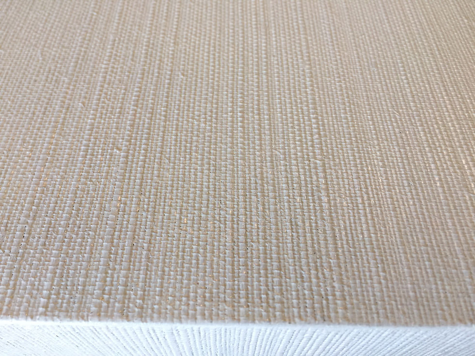 Thumbnail: #2598 Grasscloth Waterfall Entry Console Table