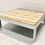 Thumbnail: #4091 Square Onyx Coffee Table