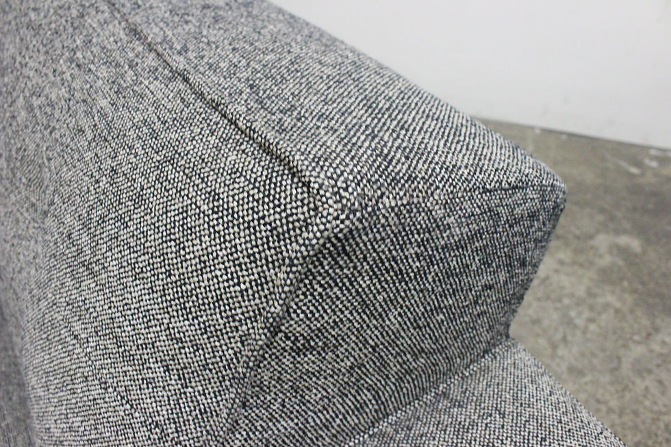 Thumbnail: 8738 Black Tweed Sofa