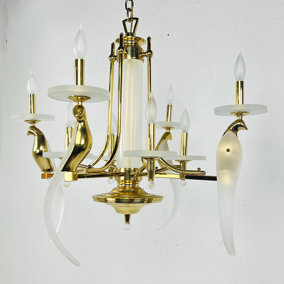 Thumbnail: #1471 "Birds of Paradise" Chandelier