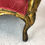Thumbnail: #4108 Victorian Pink Velvet Settee