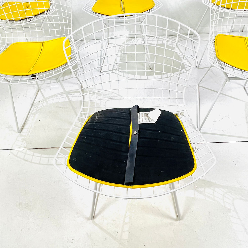 Thumbnail: #1776 Set of 6 Knoll Bertoia Dining Chairs