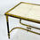 Thumbnail: #1372 Brass Parchment Top Cocktail Table