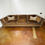 Thumbnail: #1211 Double Pedestal Base Tuxedo Sofa