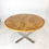 Thumbnail: #4142 Round Burl Wood Top Dining Table with Star Base