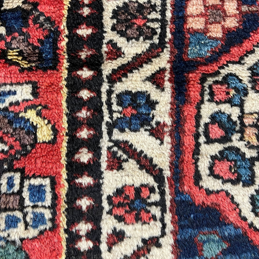Thumbnail: #1840 Vintage Persian Bakhtiari "Garden" Rug