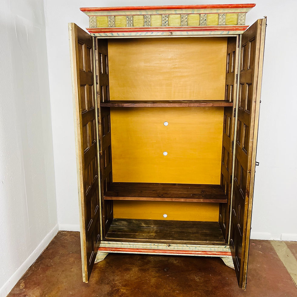 Thumbnail: #1149 Craftsman Painted Armoire/Cabinet