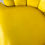 Thumbnail: #4045 Pair of Vintage Yellow Vinyl Swivel Chairs