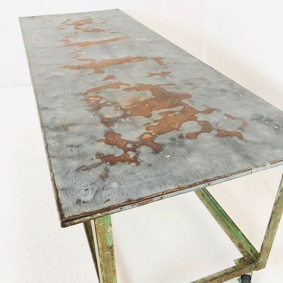 Thumbnail: #5695 Vintage Industrial Display Table