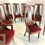 Thumbnail: #4105 Set of 4 Tall Back Walnut Side Chairs