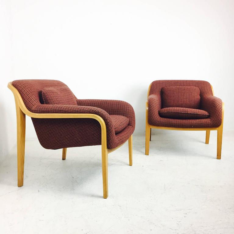 Thumbnail: #3004 Pair of Bill Stephens Lounge Chairs for Knoll