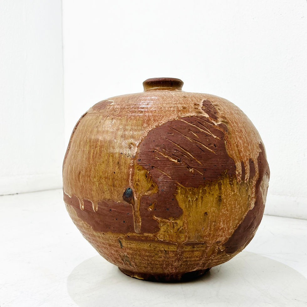 Thumbnail: #1827 1970s Ceramic Pottery Vase